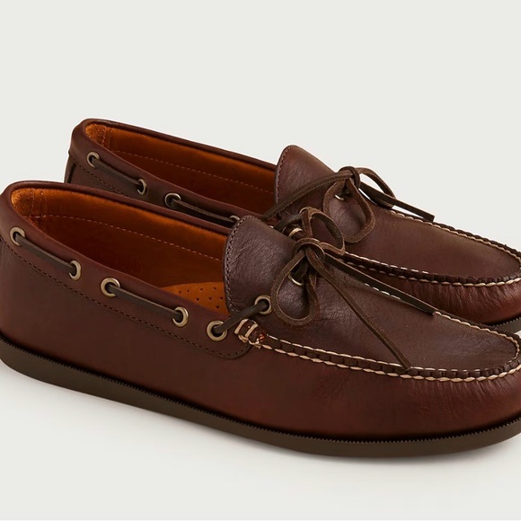 J. Crew Other - J Crew Brown Leather Loafers - new in box